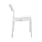 Cosco Novogratz Poolside Collection, Chandler Stacking Dining Chairs, Indoor/Outdoor, Turquoise 2PK 87817WHT2E - alternate 7